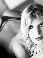 Angelina bw TS Angelina posing in black and white. 